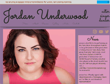 Tablet Screenshot of jordanunderwood.com